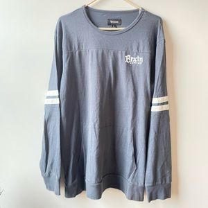 Brixton Blue Henley y2k